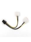 Cablu alimentare Gembird, adaptor Molex PCI-E 2xMolex 1x6 PCI-E CC-PSU-6